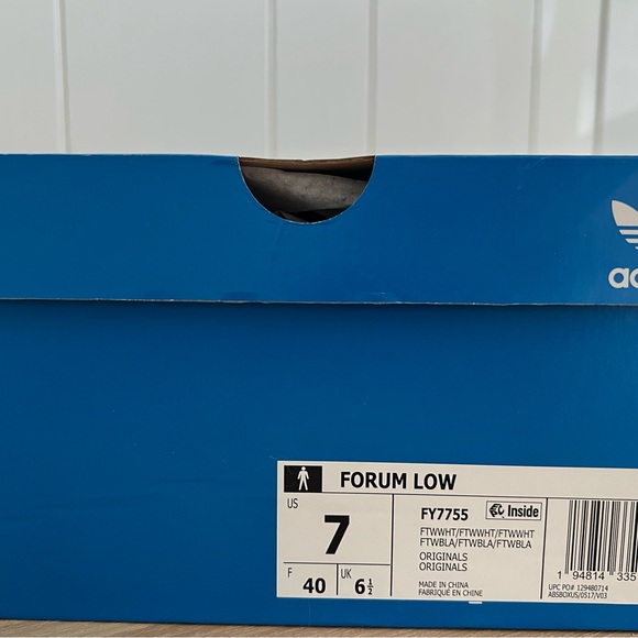 Adidas Forum Low White Sneakers | 7W - Picture 10 of 10
